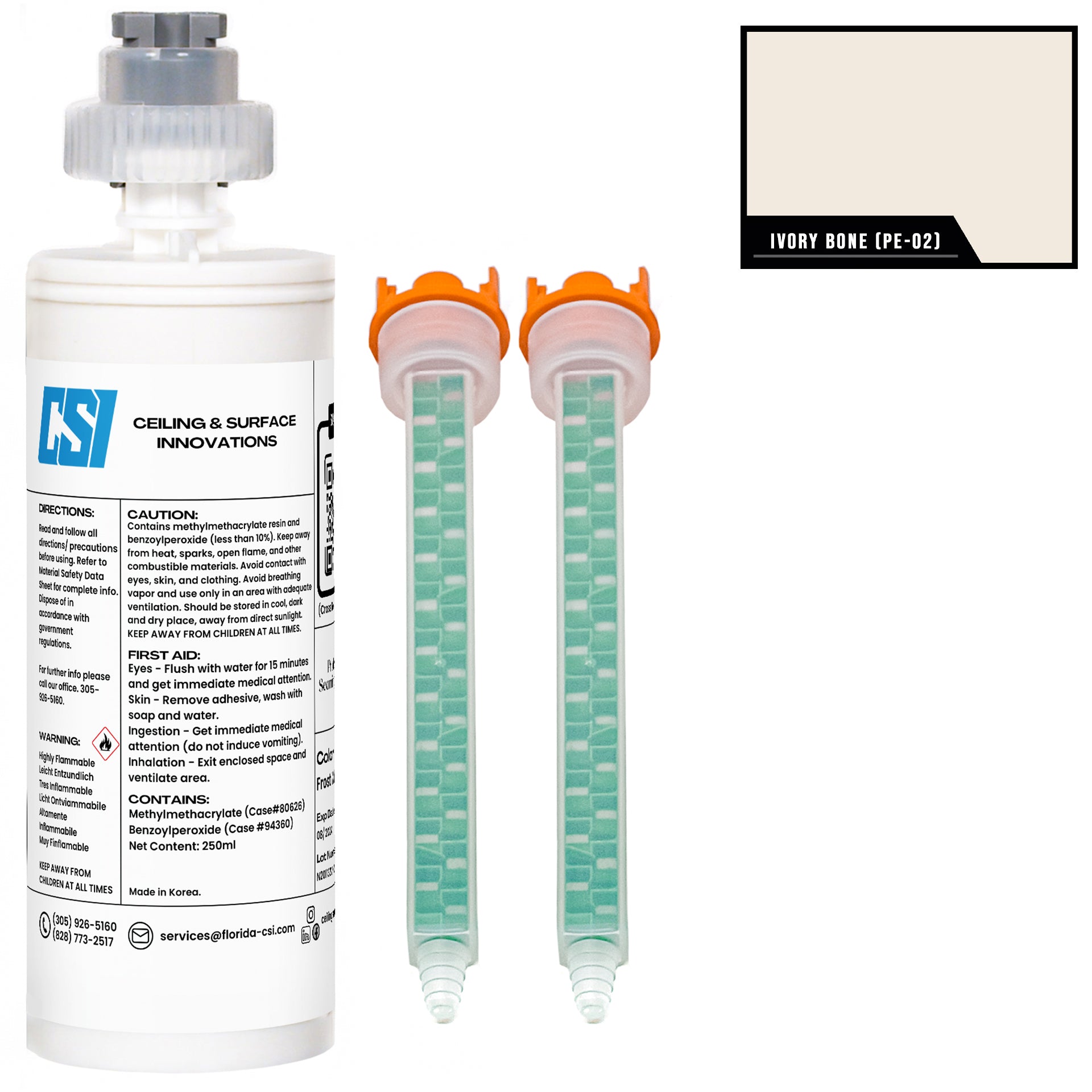 250ml Adhesive Cartridge