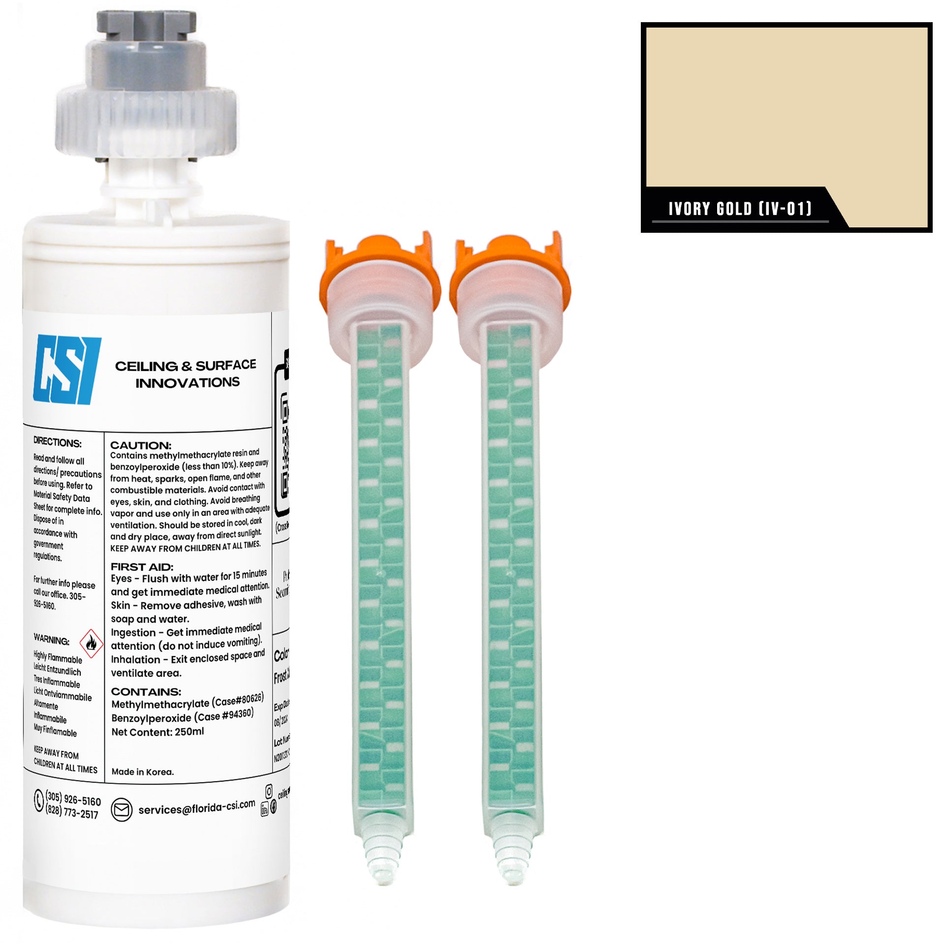 250ml Adhesive Cartridge