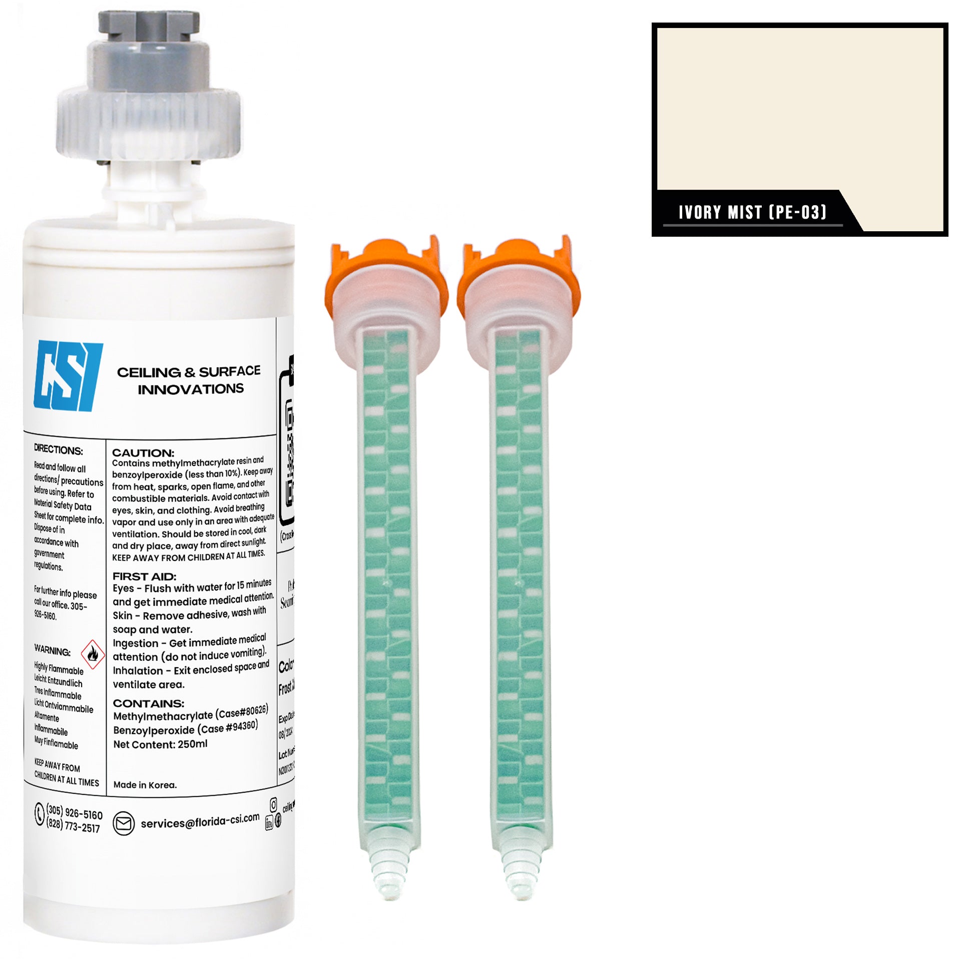 250ml Adhesive Cartridge