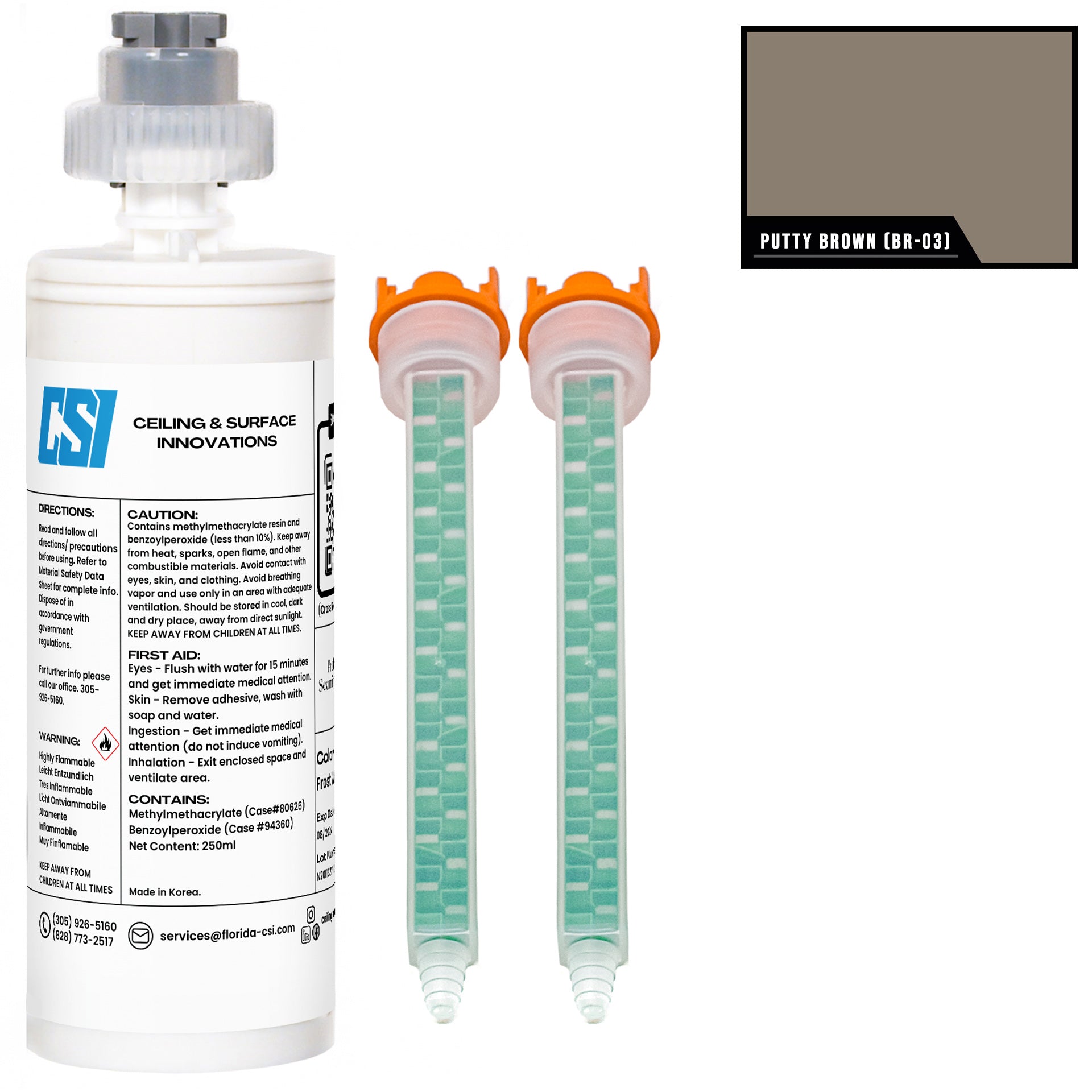 250ml Adhesive Cartridge