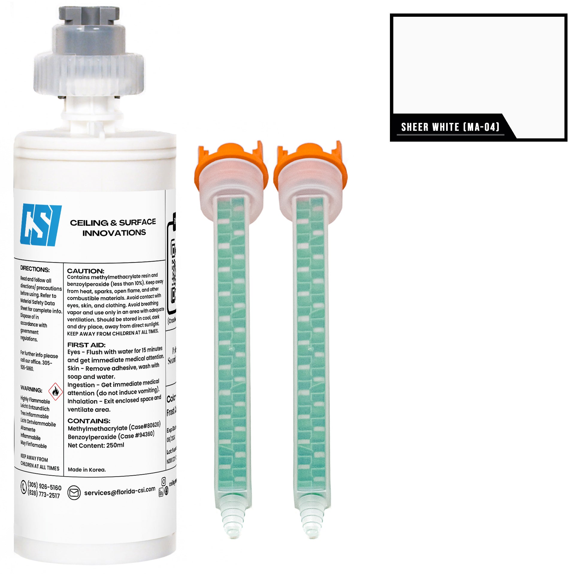 250ml Adhesive Cartridge