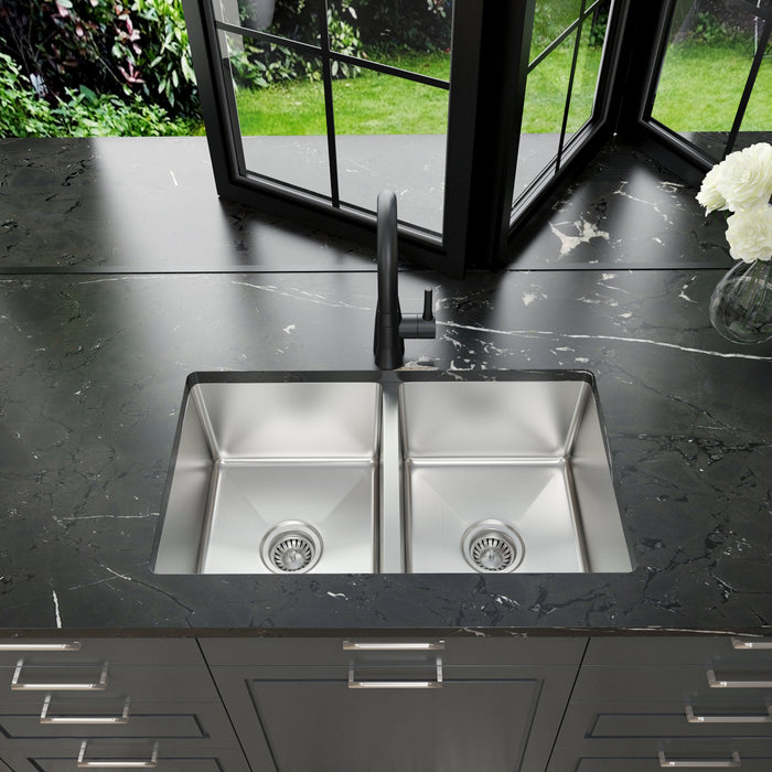 E-5050 Double Even (50/50) Stainless Steel Kitchen Sink