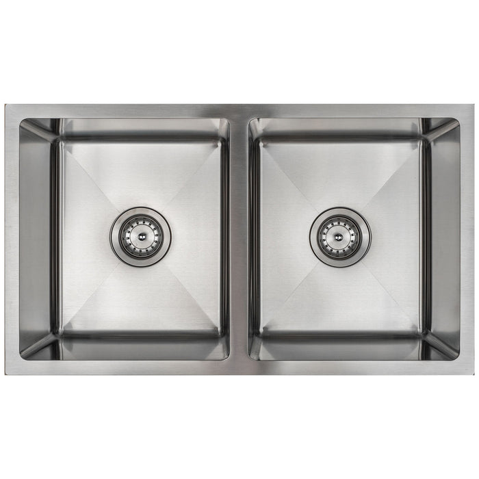 E-5050 Double Even (50/50) Stainless Steel Kitchen Sink