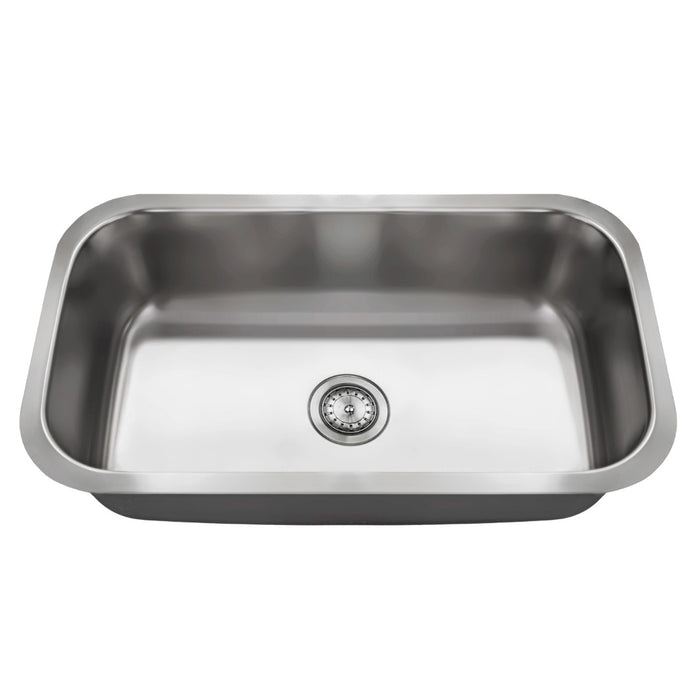 C-3018 Large Single Bowl (30 X 18) Stainless Steel Kitchen Sink