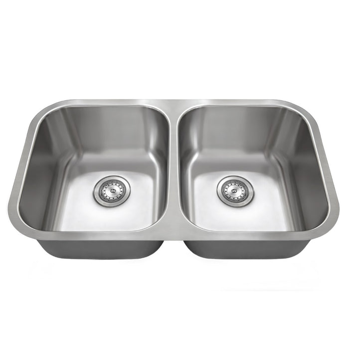 C-5050 Even Double Bowl (50/50) Stainless Steel Kitchen Sink